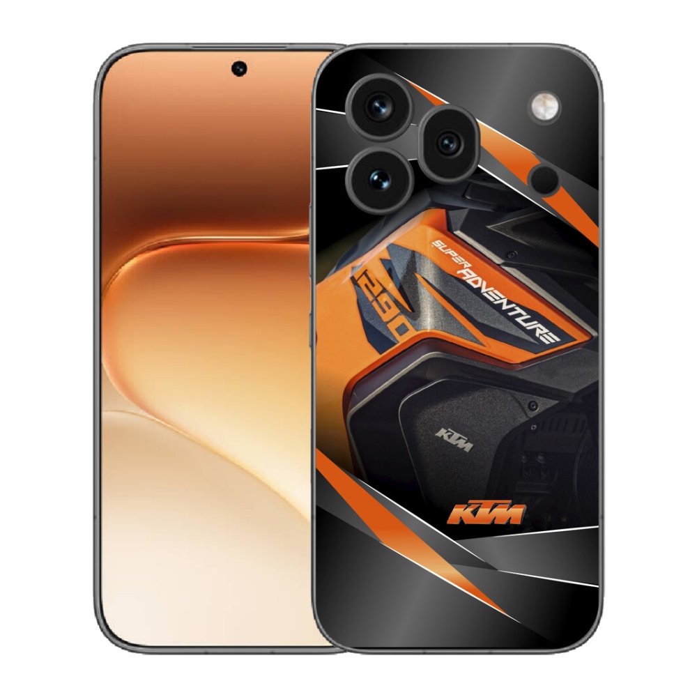 Gelový kryt mmCase na Honor 600 Pro - motorka ktm