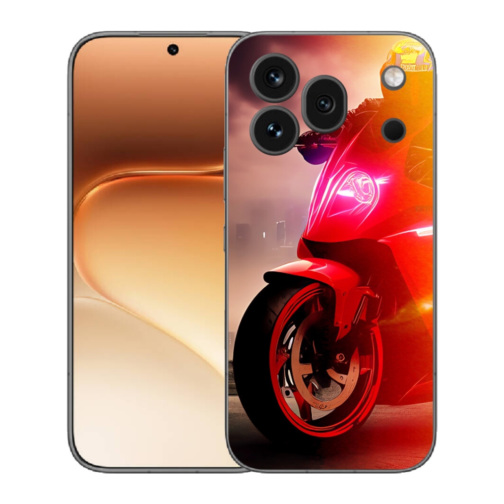 Gelový kryt mmCase na Honor 600 Pro - motorka