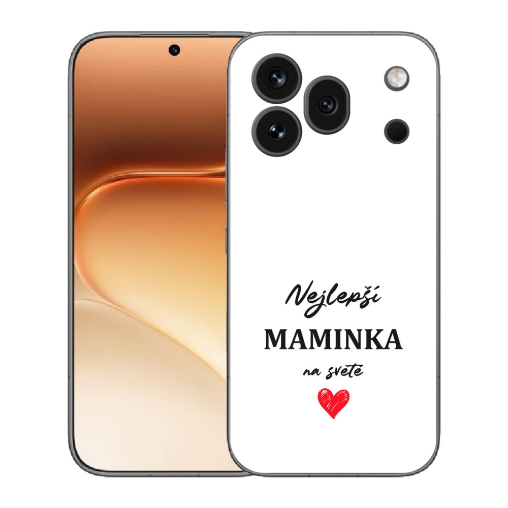 Gelový kryt mmCase na Honor 600 Pro - nejlepší maminka 1 bílé pozadí