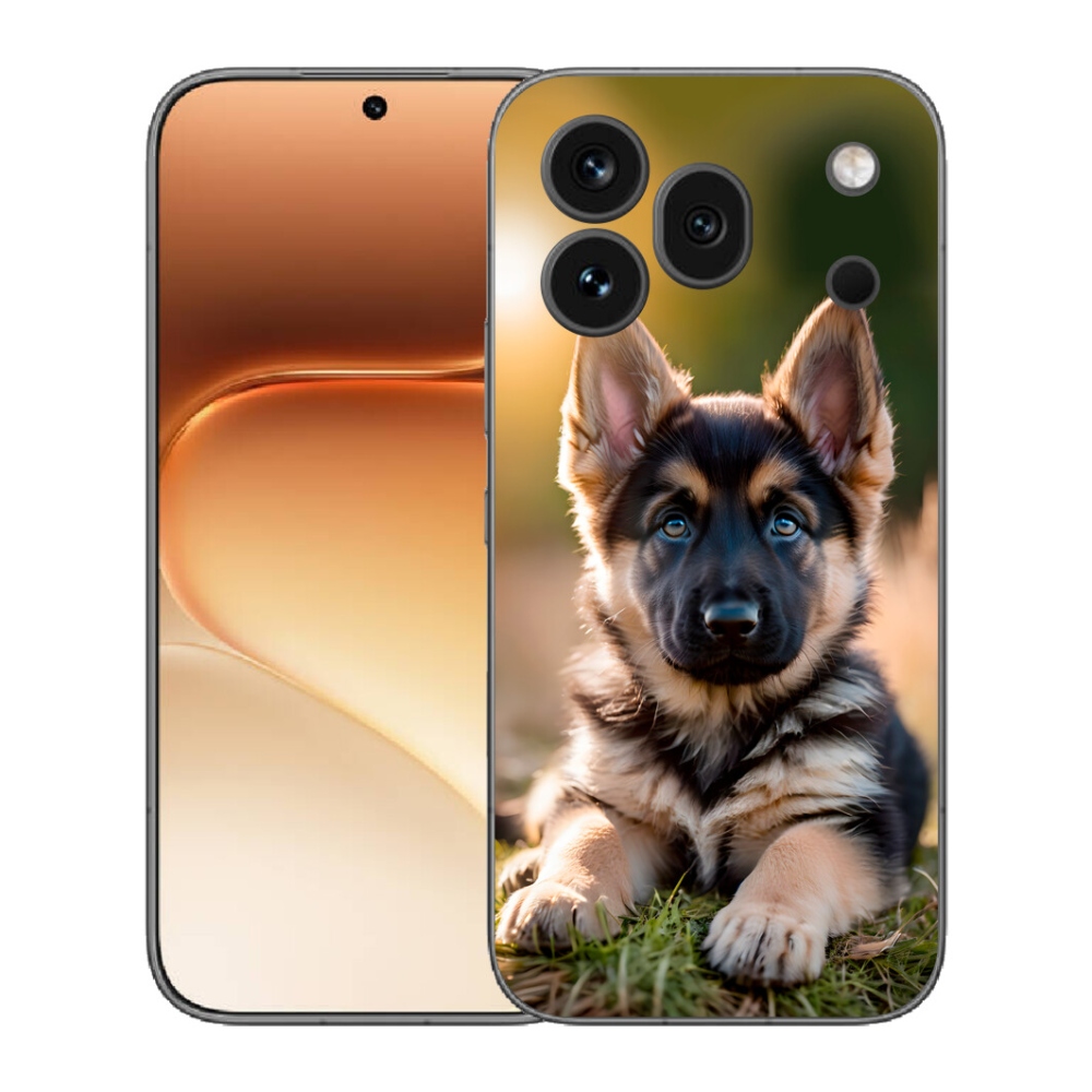 Gelový kryt mmCase na Honor 600 Pro - německý ovčák v přírodě