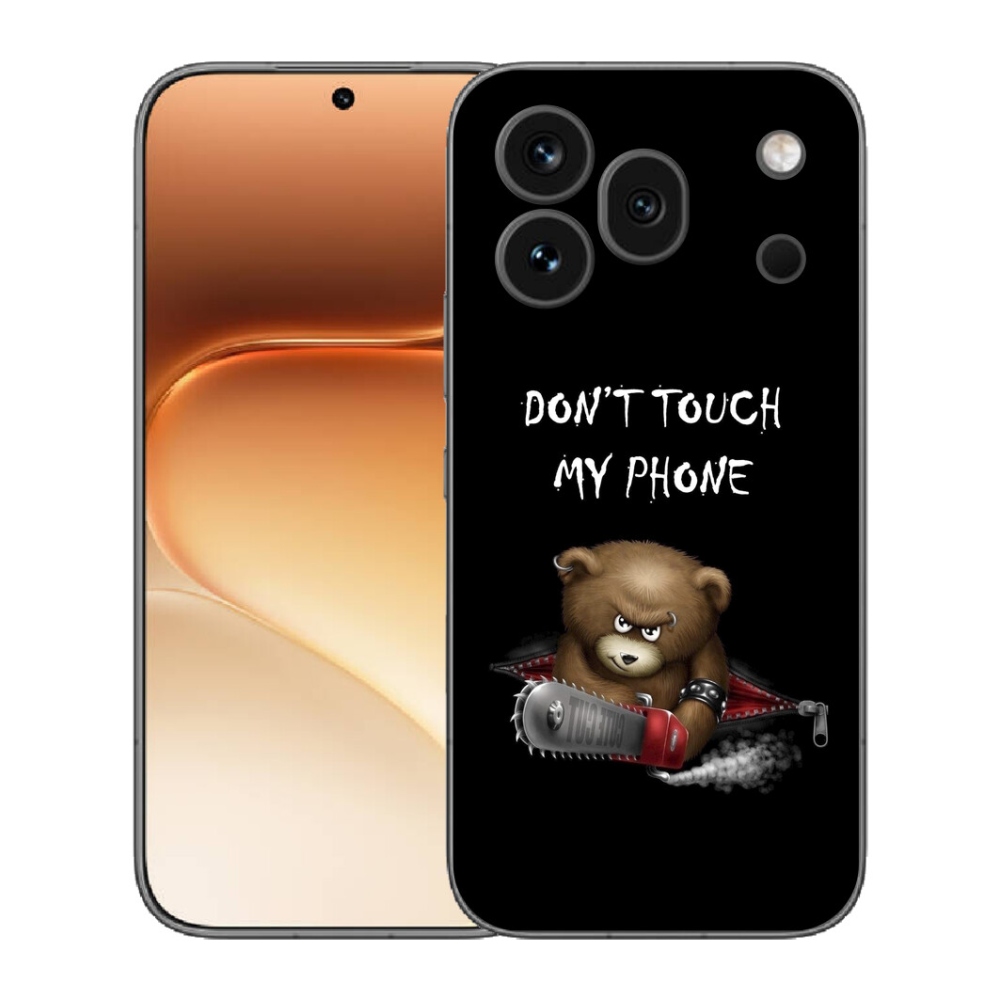 Gelový kryt mmCase na Honor 600 Pro - nesahej na telefon