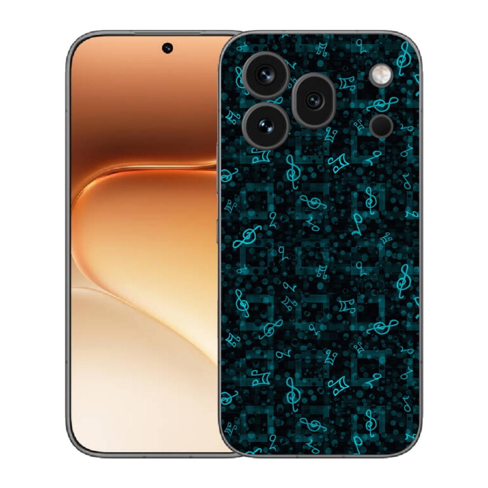 Gelový kryt mmCase na Honor 600 Pro - noty 1