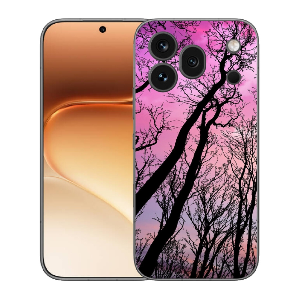 Gelový kryt mmCase na Honor 600 Pro - opadané stromy