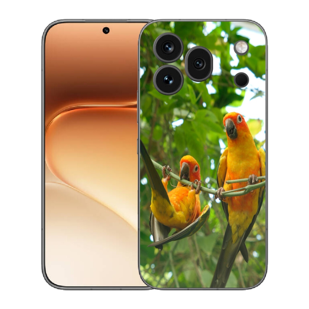 Gelový kryt mmCase na Honor 600 Pro - papoušci aratingy