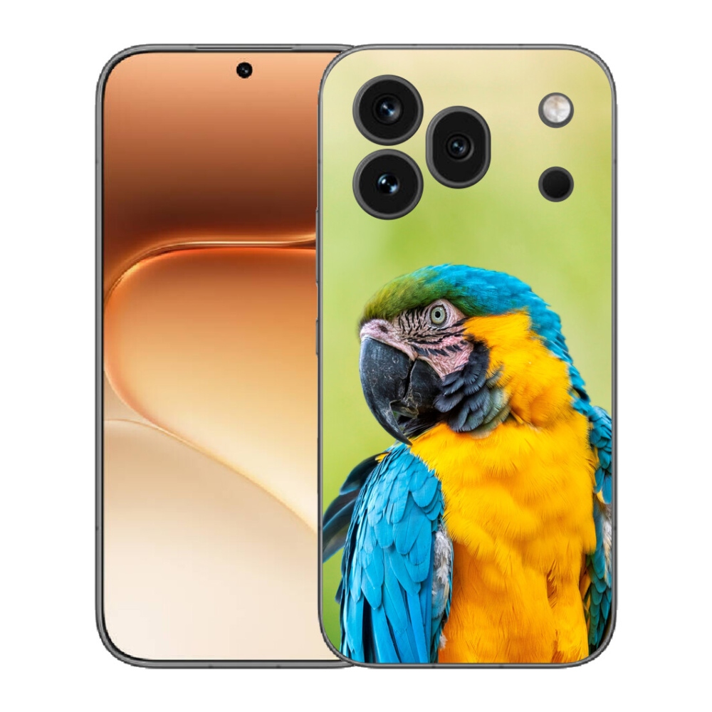 Gelový kryt mmCase na Honor 600 Pro - papoušek ara 2