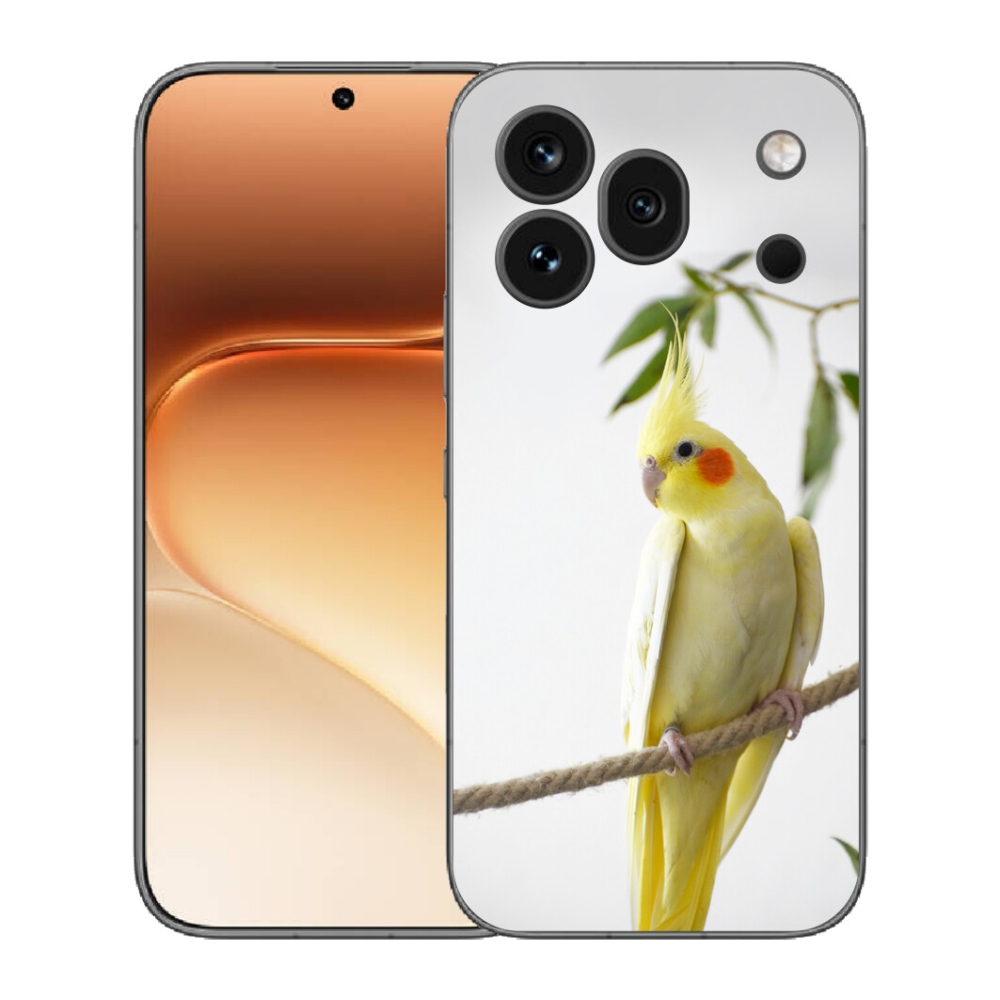 Gelový kryt mmCase na Honor 600 Pro - papoušek korela chocholatá