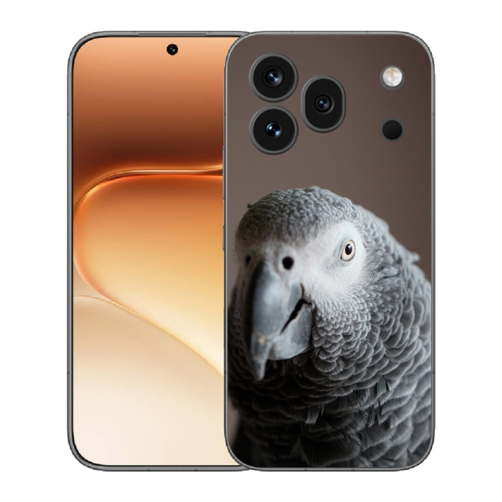 Gelový kryt mmCase na Honor 600 Pro - papoušek žako 2