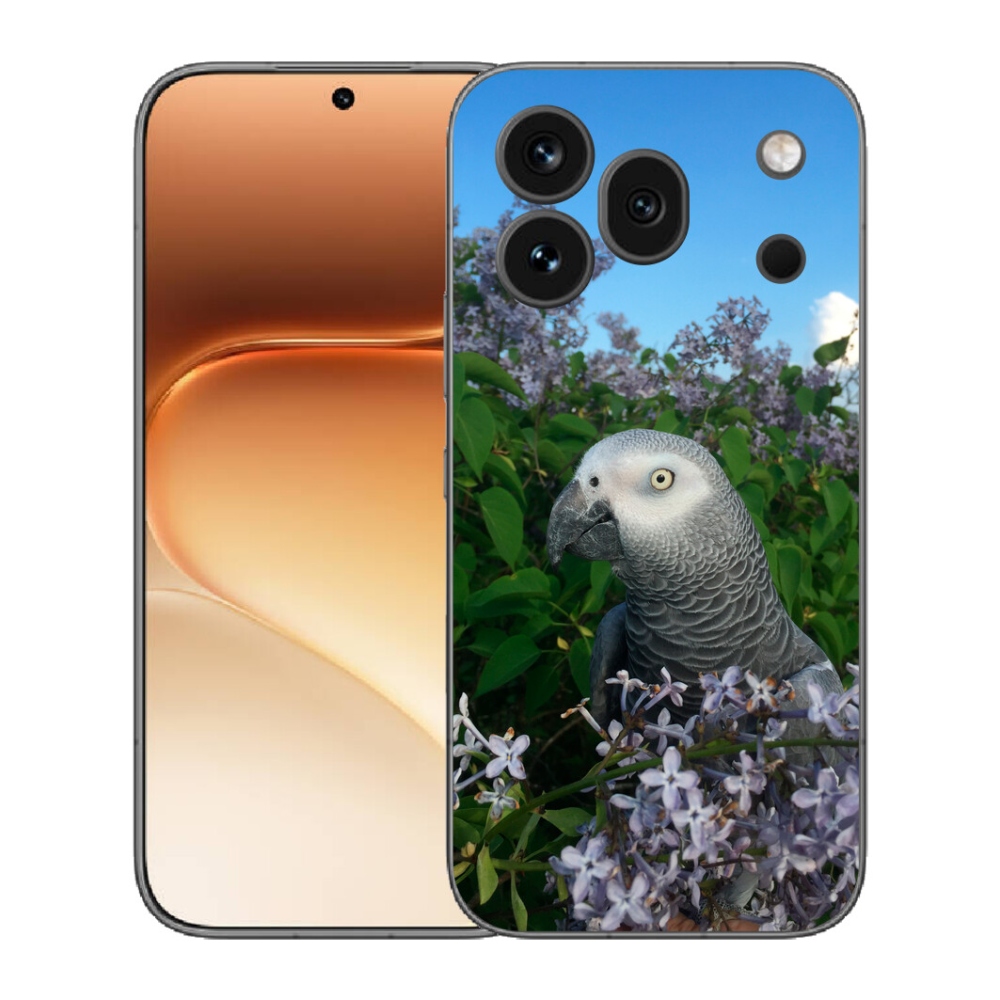 Gelový kryt mmCase na Honor 600 Pro - papoušek žako