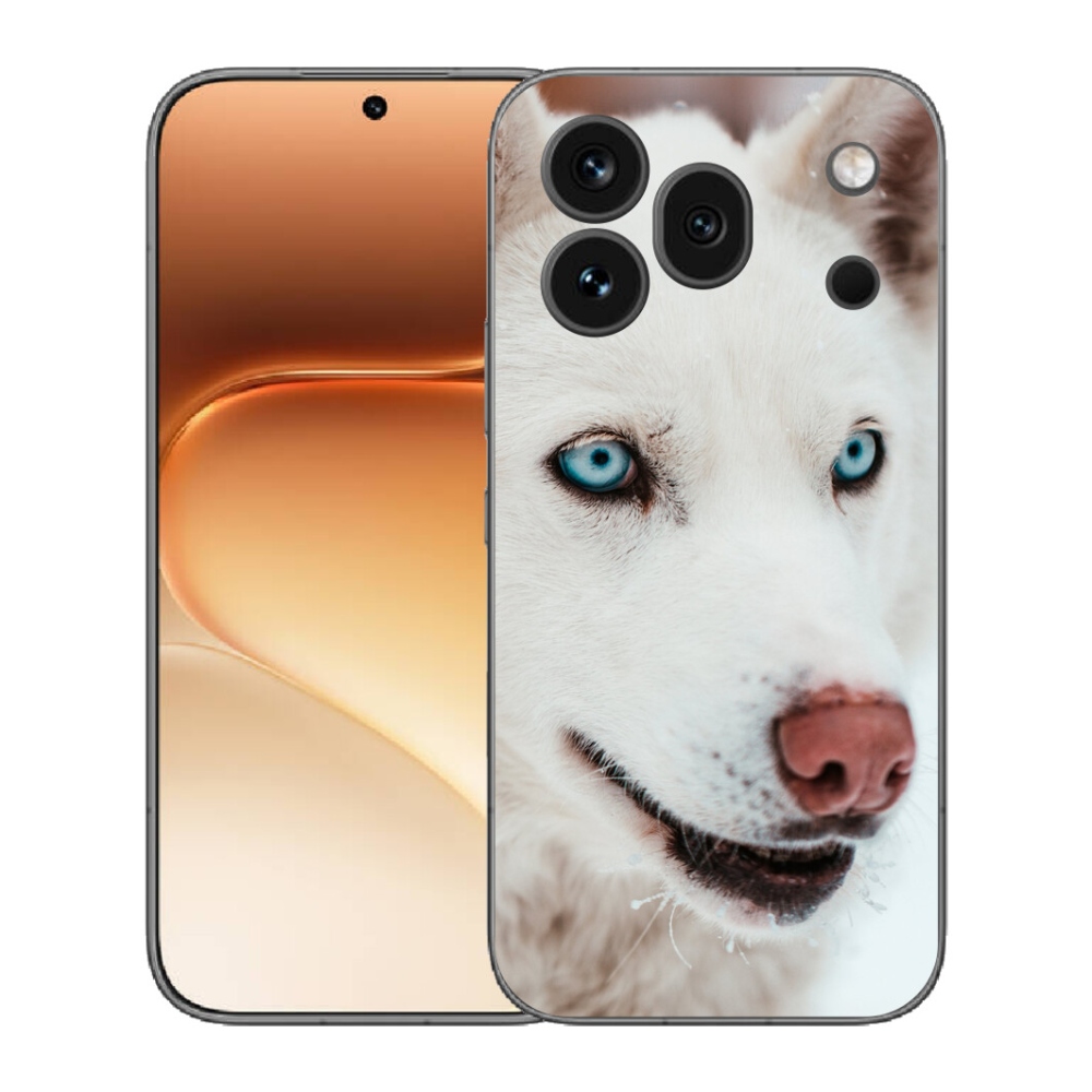 Gelový kryt mmCase na Honor 600 Pro - psí pohled