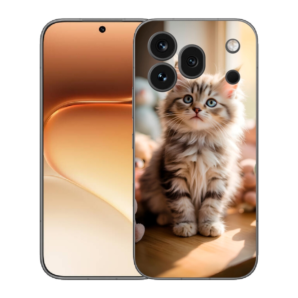 Gelový kryt mmCase na Honor 600 Pro - roztomilé kotě 10