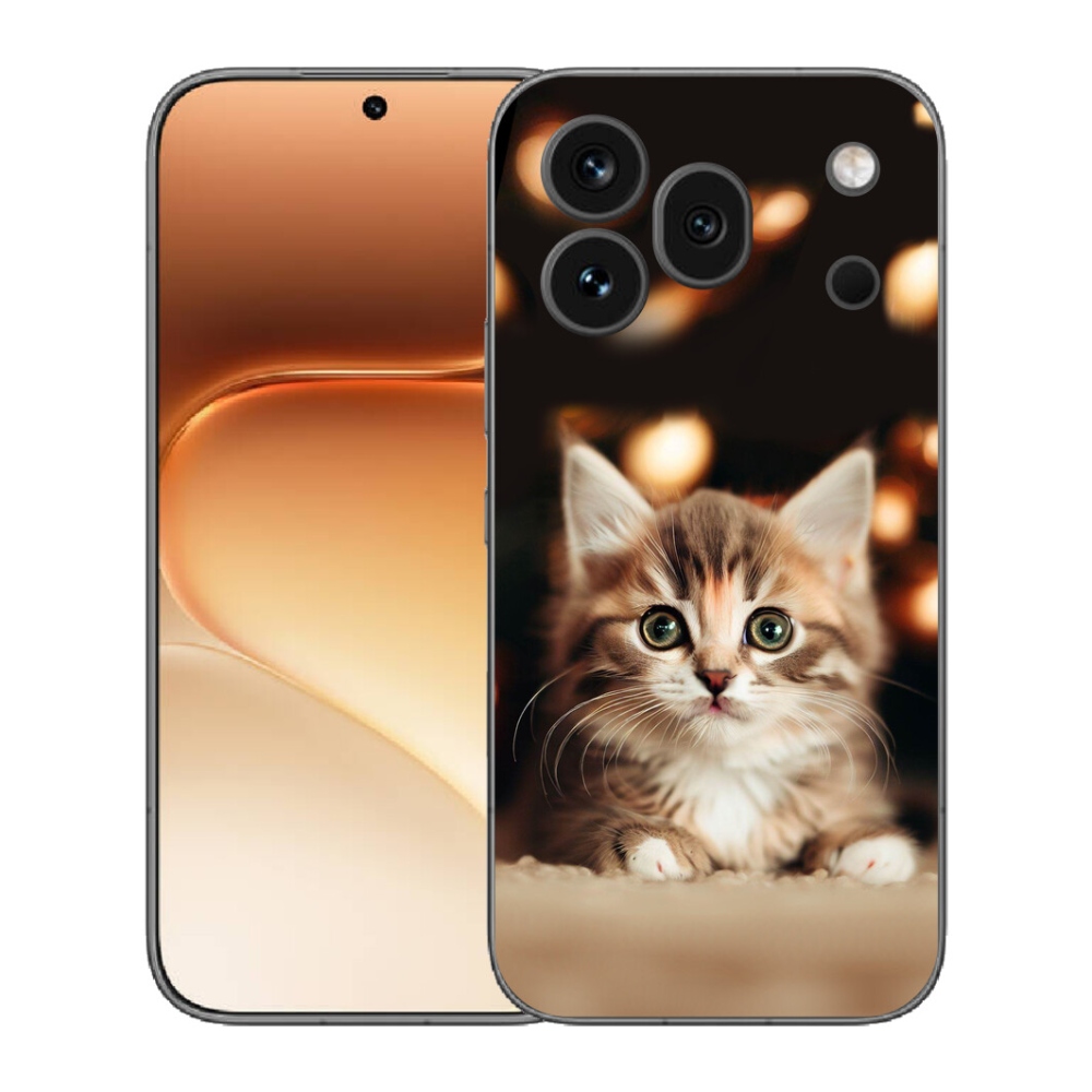 Gelový kryt mmCase na Honor 600 Pro - roztomilé kotě 2