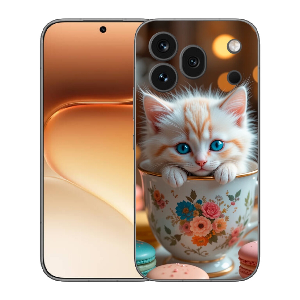Gelový kryt mmCase na Honor 600 Pro - roztomilé kotě 6