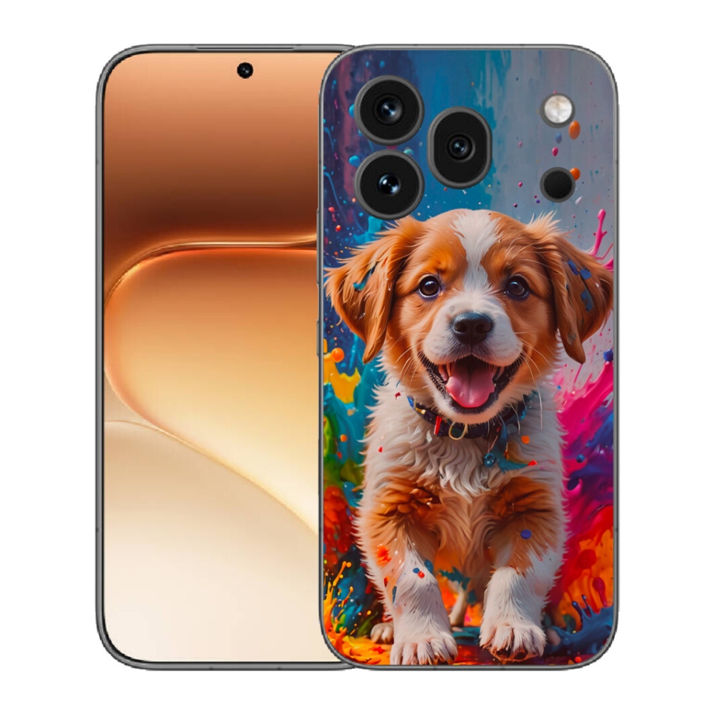 Gelový kryt mmCase na Honor 600 Pro - roztomilé štěně 3