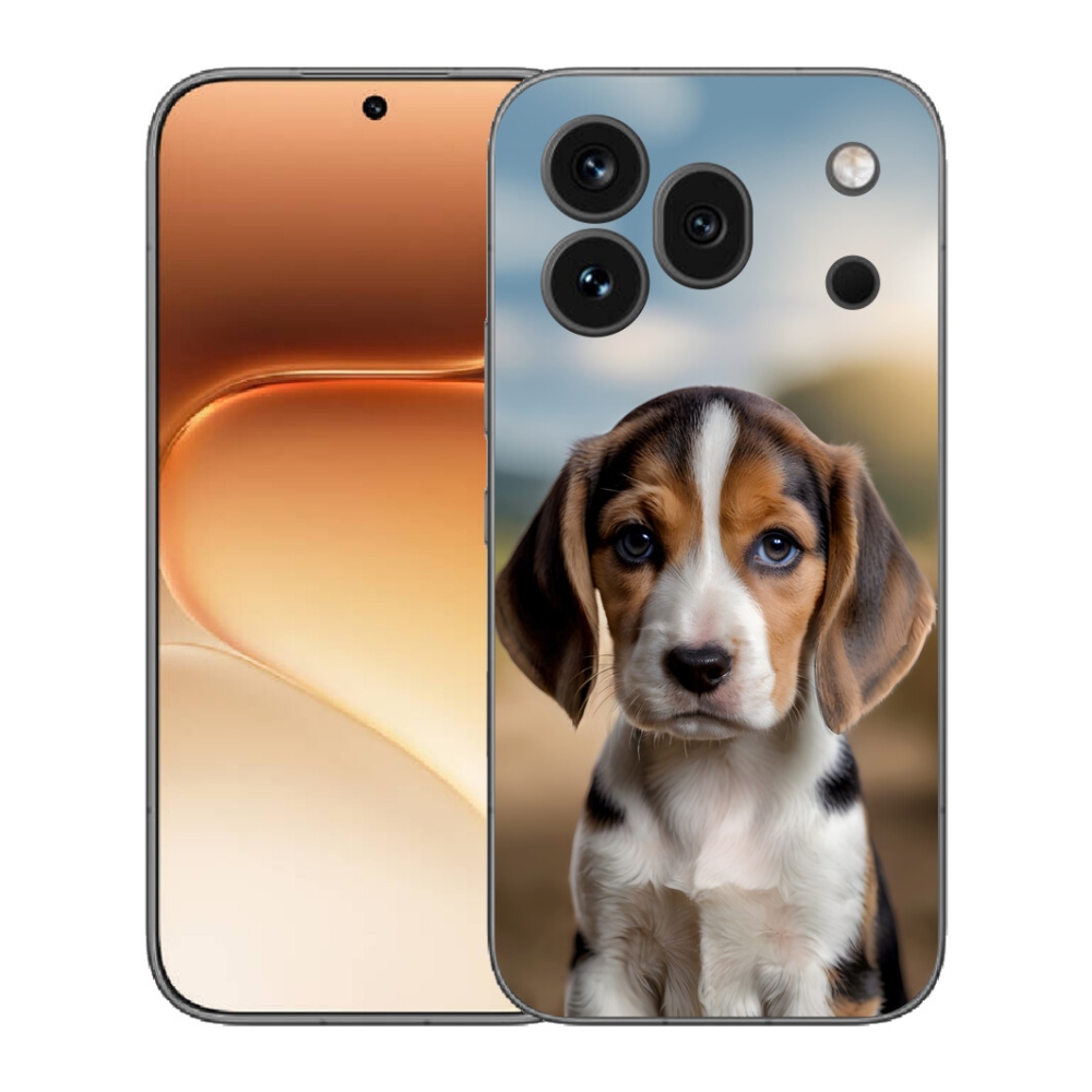 Gelový kryt mmCase na Honor 600 Pro - roztomilý bígl