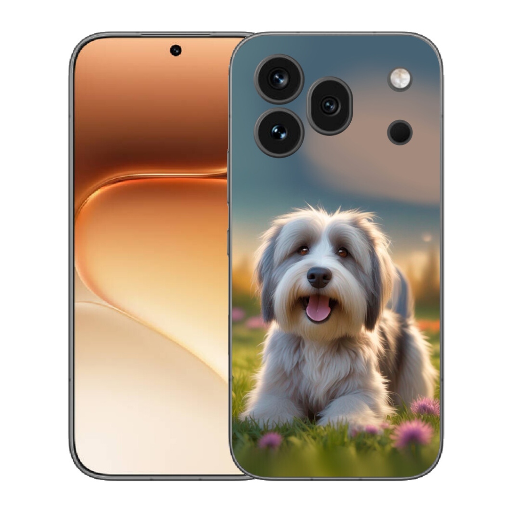 Gelový kryt mmCase na Honor 600 Pro - roztomilý havanský psík
