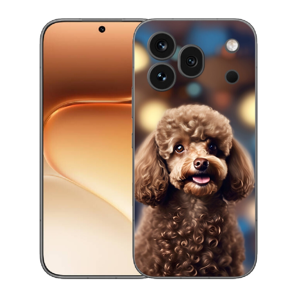 Gelový kryt mmCase na Honor 600 Pro - roztomilý pudl