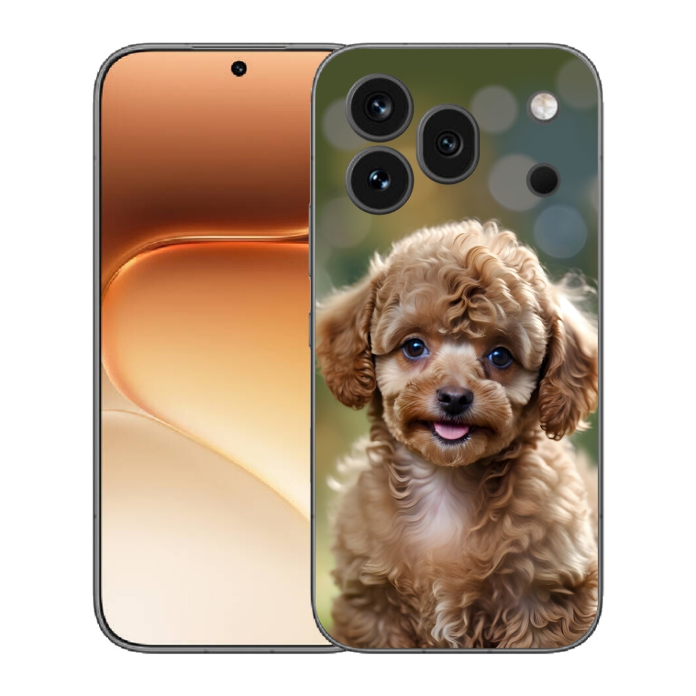 Gelový kryt mmCase na Honor 600 Pro - roztomilý pudl
