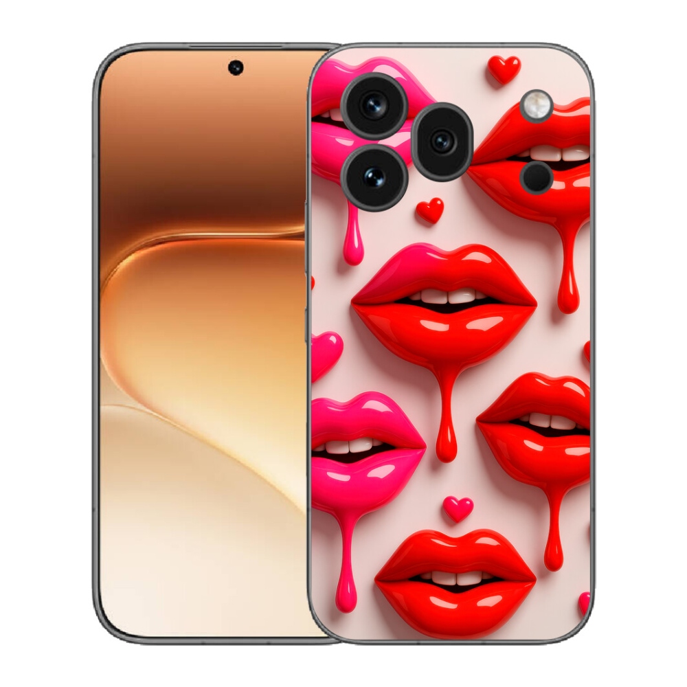 Gelový kryt mmCase na Honor 600 Pro - rty 2
