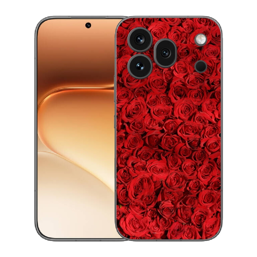 Gelový kryt mmCase na Honor 600 Pro - růže
