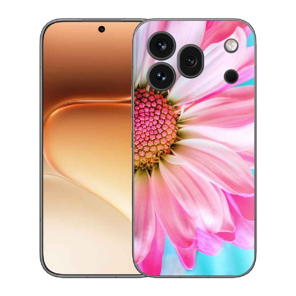 Gelový kryt mmCase na Honor 600 Pro - růžová květina