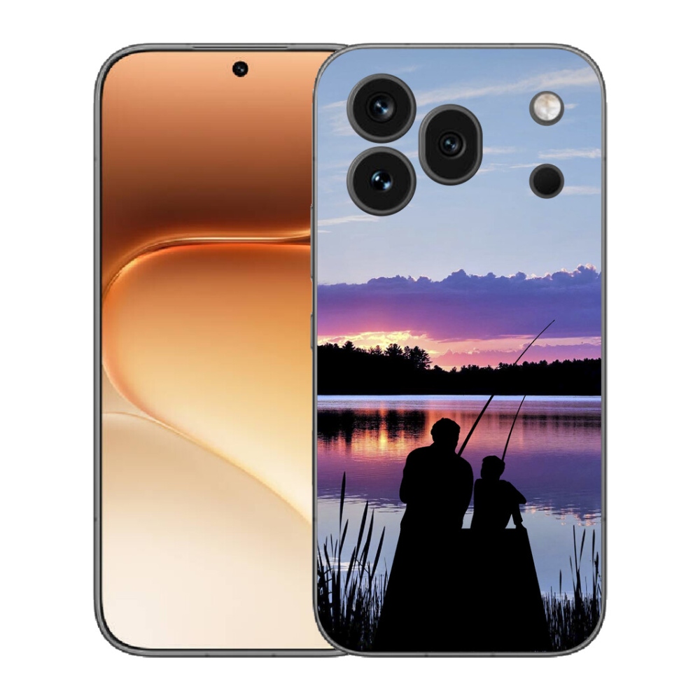 Gelový kryt mmCase na Honor 600 Pro - rybaření 2