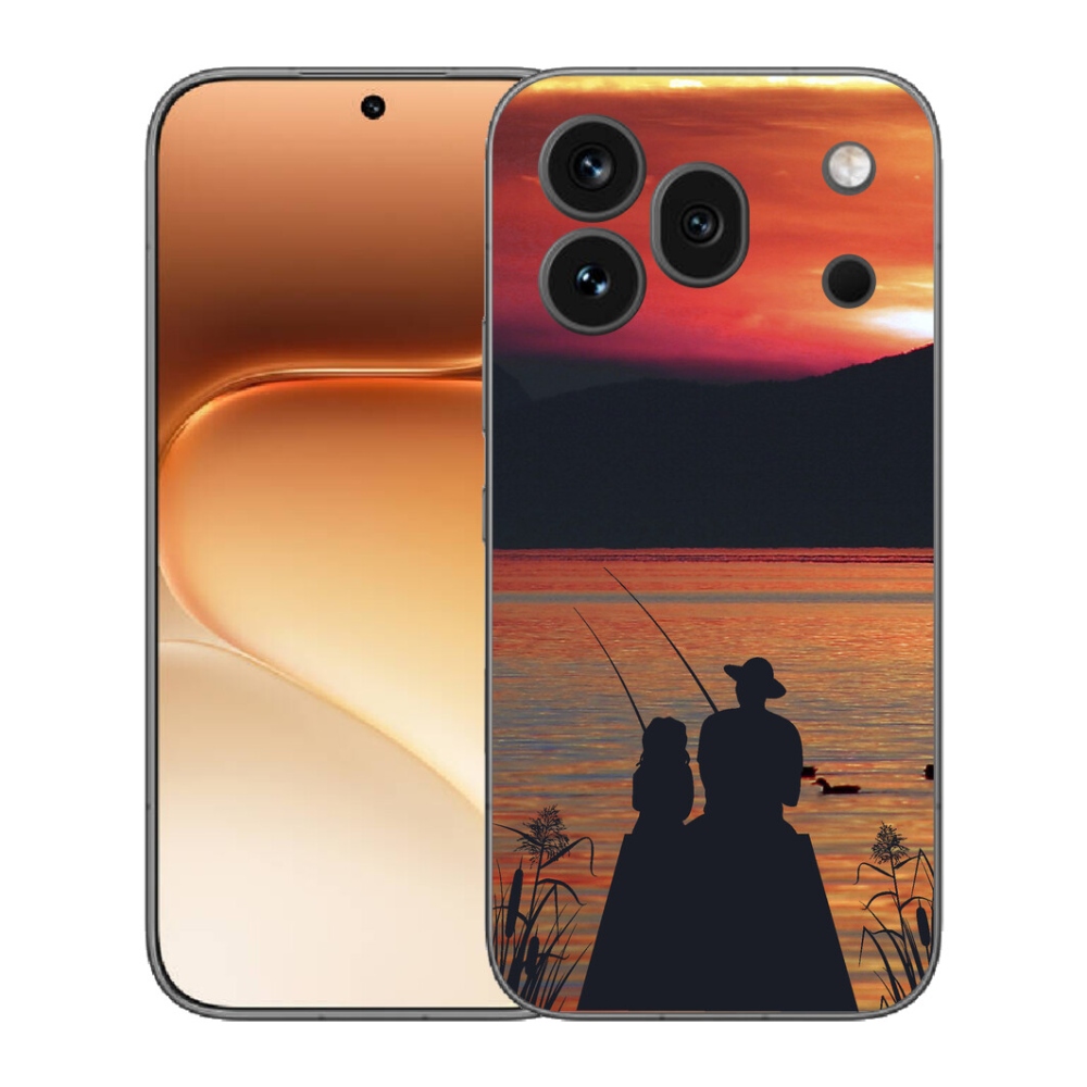 Gelový kryt mmCase na Honor 600 Pro - rybaření 3