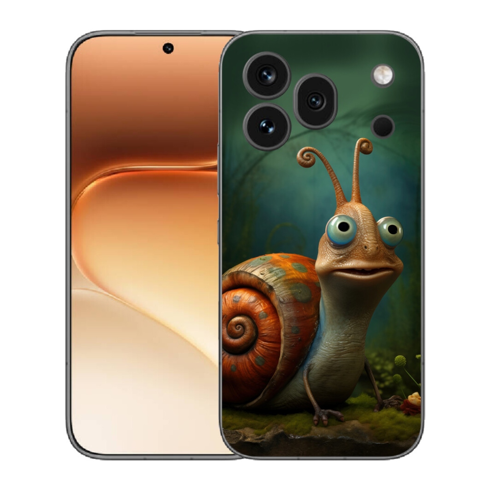 Gelový kryt mmCase na Honor 600 Pro - šnek