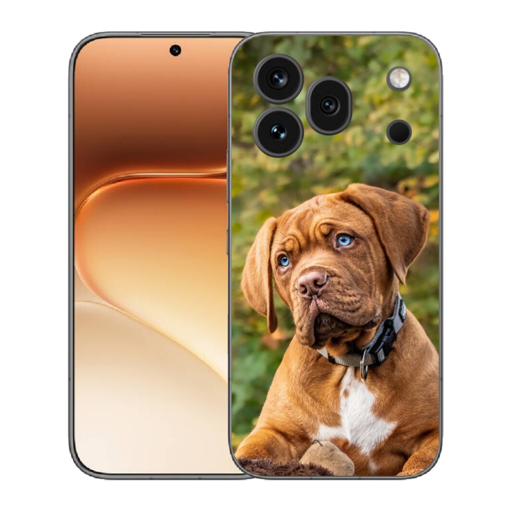 Gelový kryt mmCase na Honor 600 Pro - štěně 