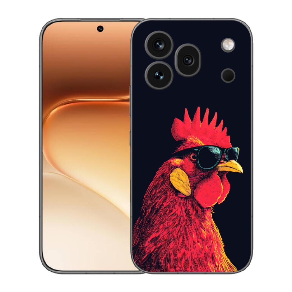 Gelový kryt mmCase na Honor 600 Pro - stylový kohout