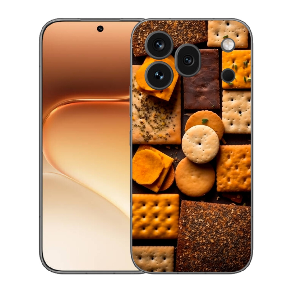 Gelový kryt mmCase na Honor 600 Pro - sušenky