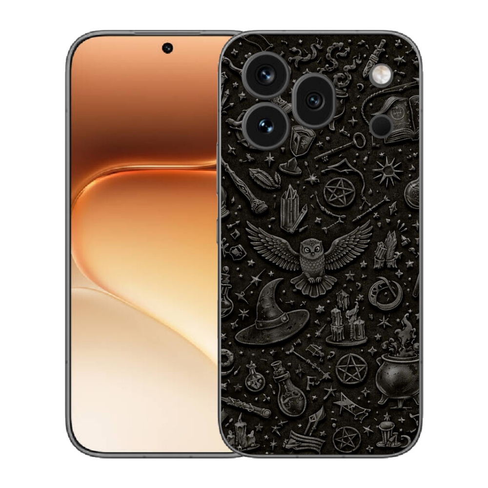 Gelový kryt mmCase na Honor 600 Pro - tmavý magický svět