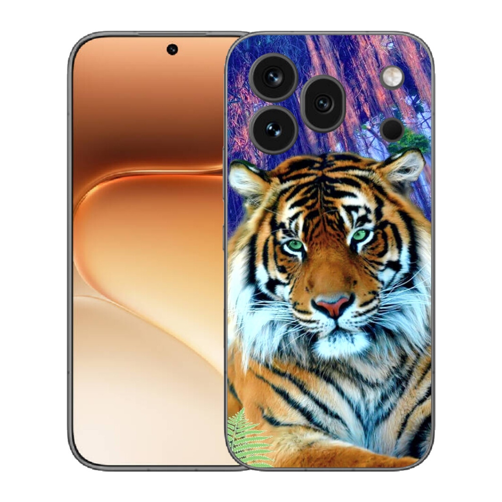 Gelový kryt mmCase na Honor 600 Pro - tygr