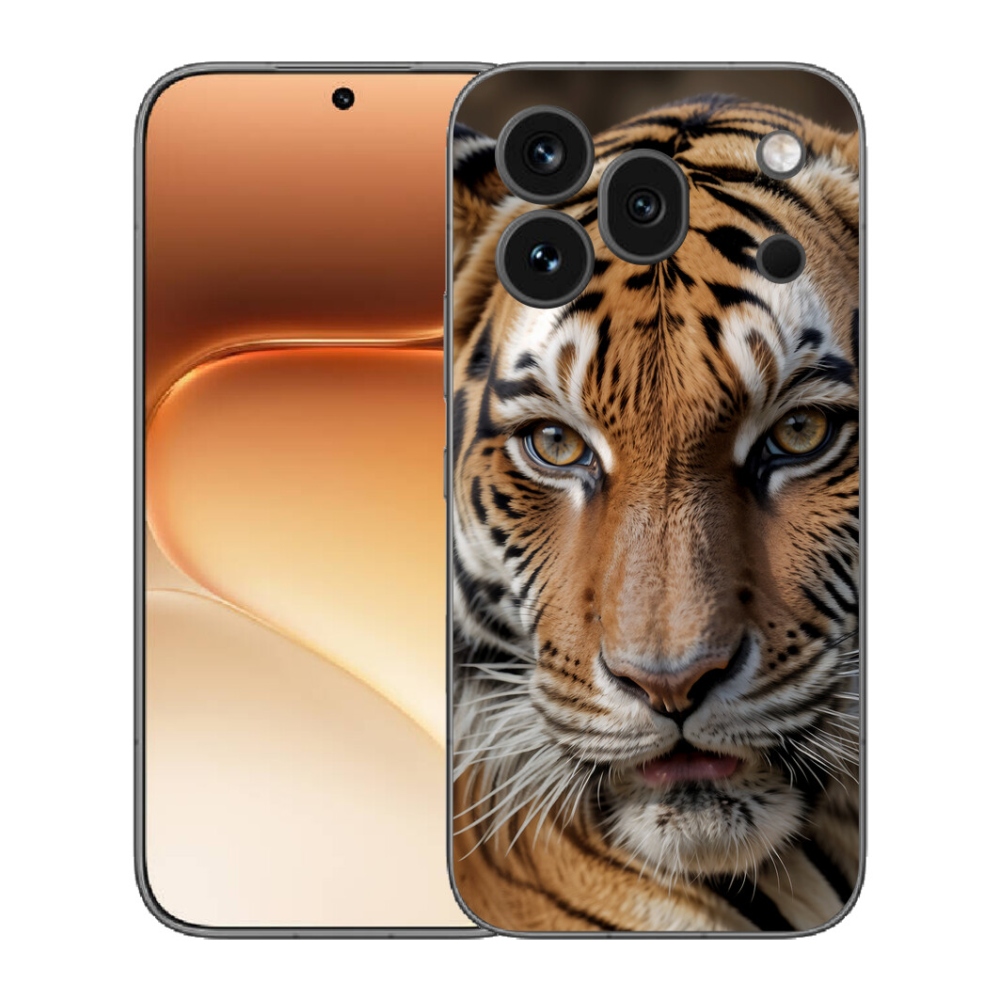 Gelový kryt mmCase na Honor 600 Pro - tygří pohled