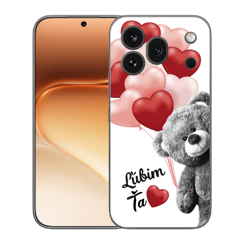 Gelový kryt mmCase na Honor 600 Pro - ľúbim ťa sk