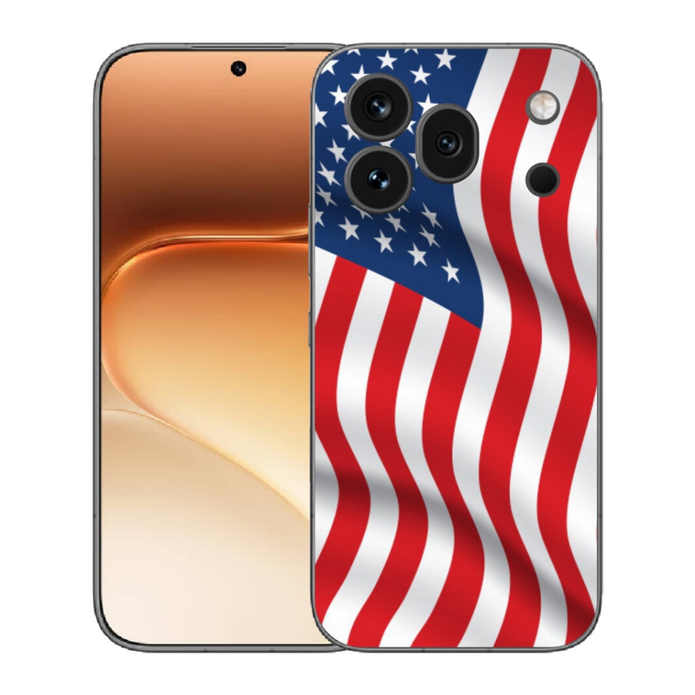 Gelový kryt mmCase na Honor 600 Pro - USA vlajka