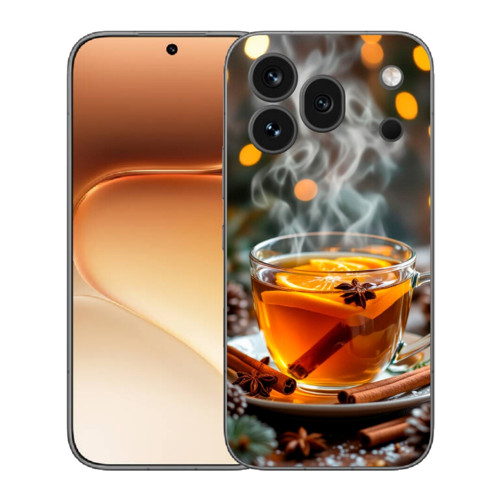 Gelový kryt mmCase na Honor 600 Pro - vánoční punč