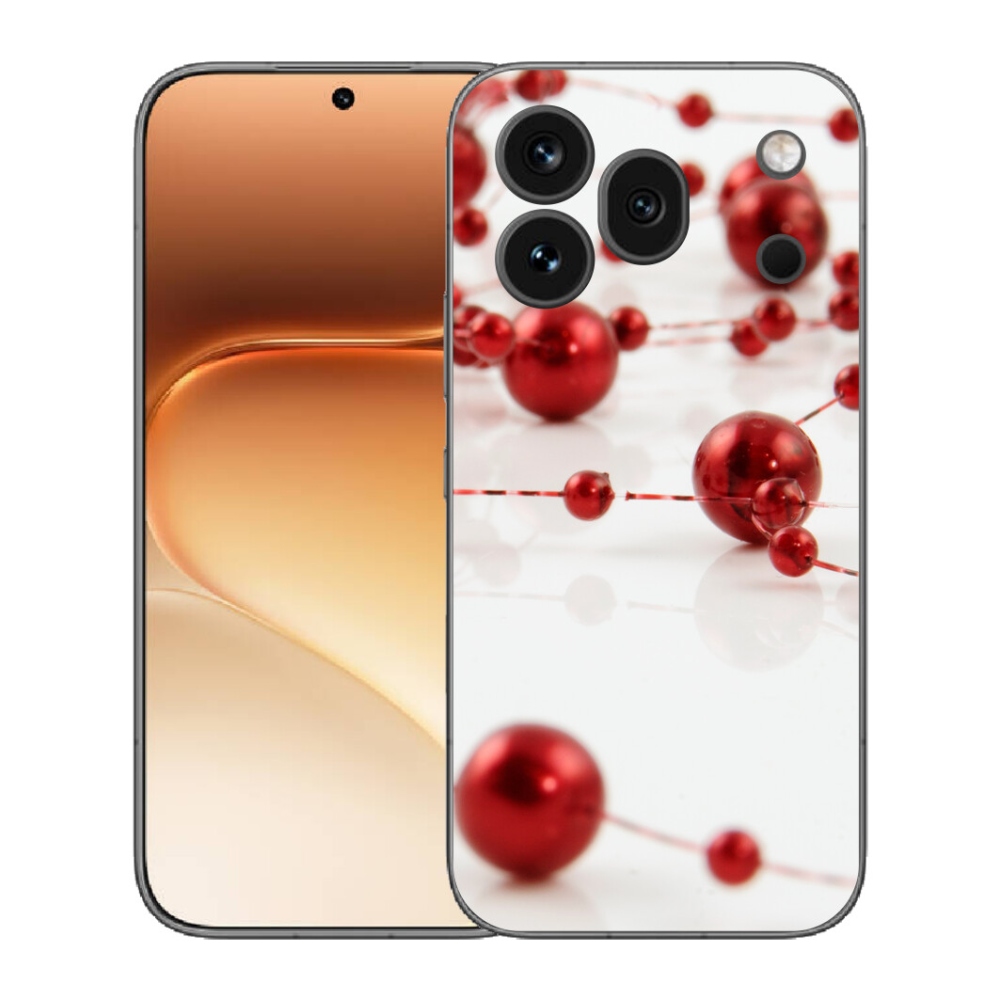 Gelový kryt mmCase na Honor 600 Pro - vánoční řetěz