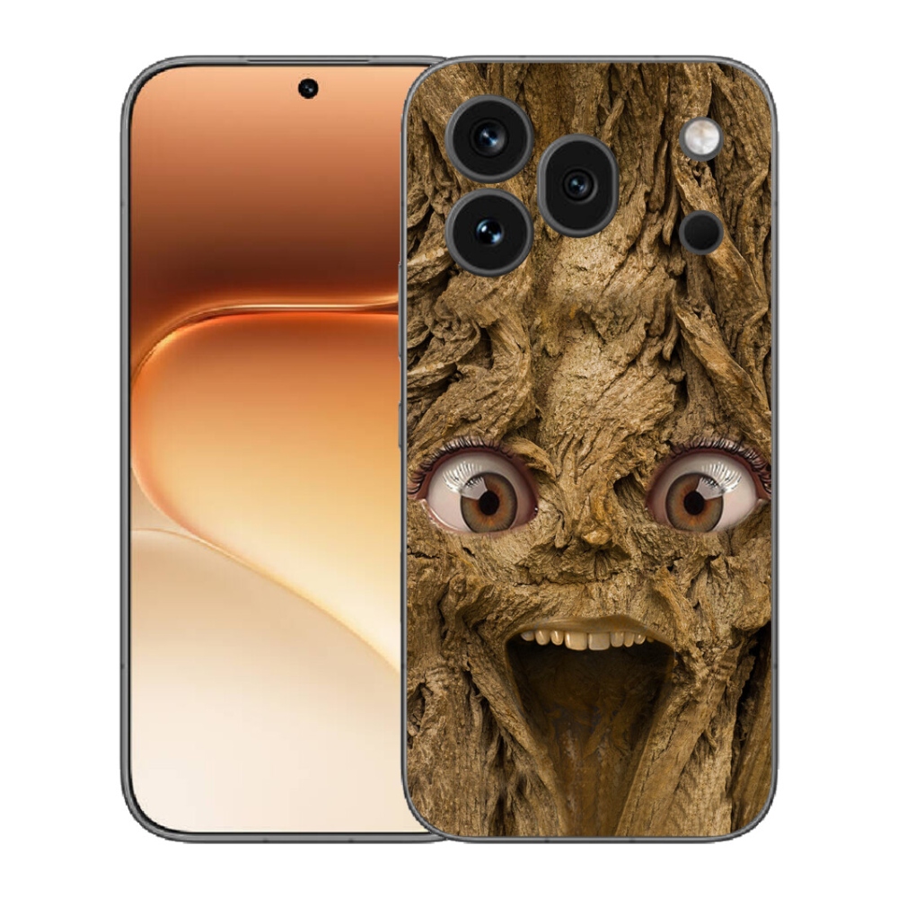 Gelový kryt mmCase na Honor 600 Pro - veselý strom s očima