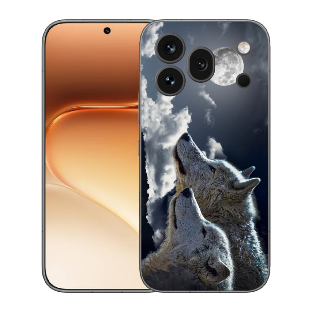 Gelový kryt mmCase na Honor 600 Pro - vlci