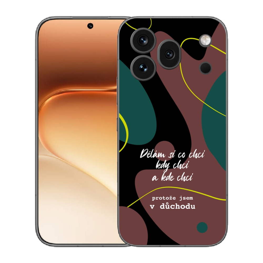 Gelový kryt mmCase na Honor 600 Pro - vtipný text 10 černé pozadí