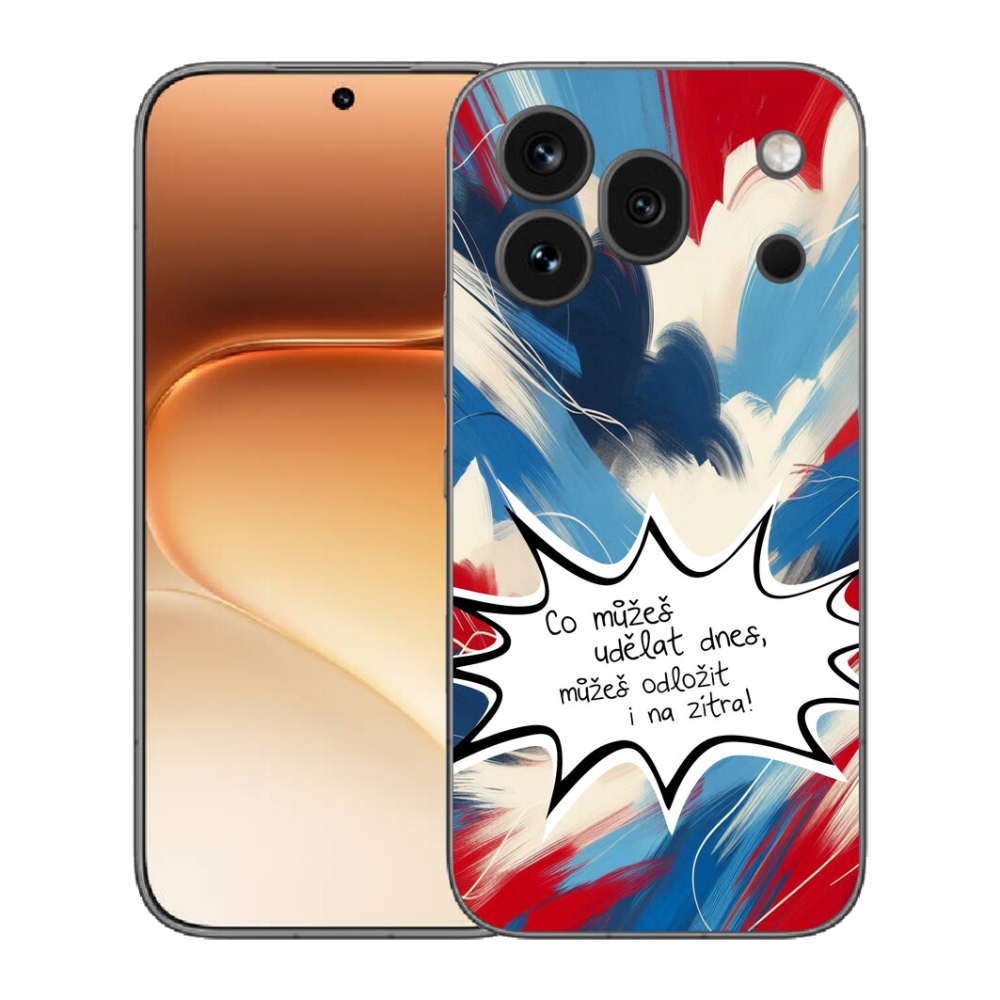 Gelový kryt mmCase na Honor 600 Pro - vtipný text 9 bílé pozadí
