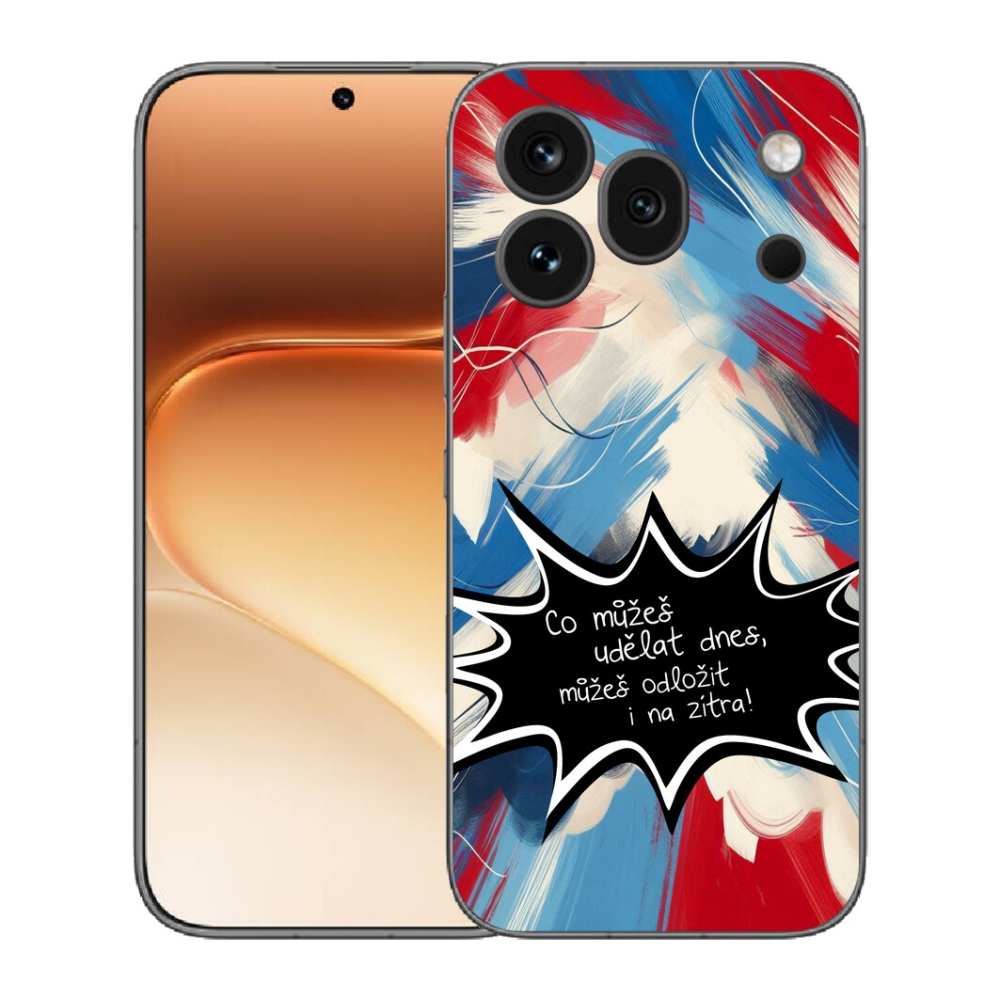 Gelový kryt mmCase na Honor 600 Pro - vtipný text 9 černé pozadí