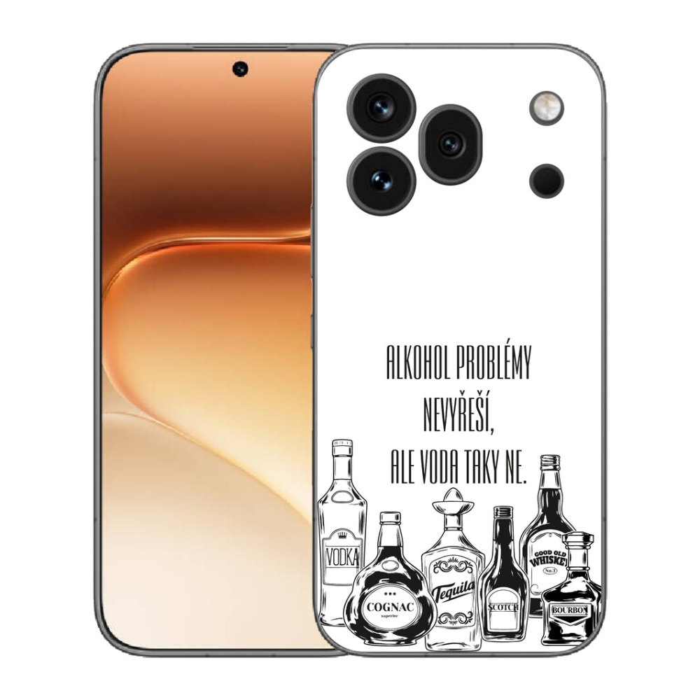 Gelový kryt mmCase na Honor 600 Pro - vtipný text bílé pozadí