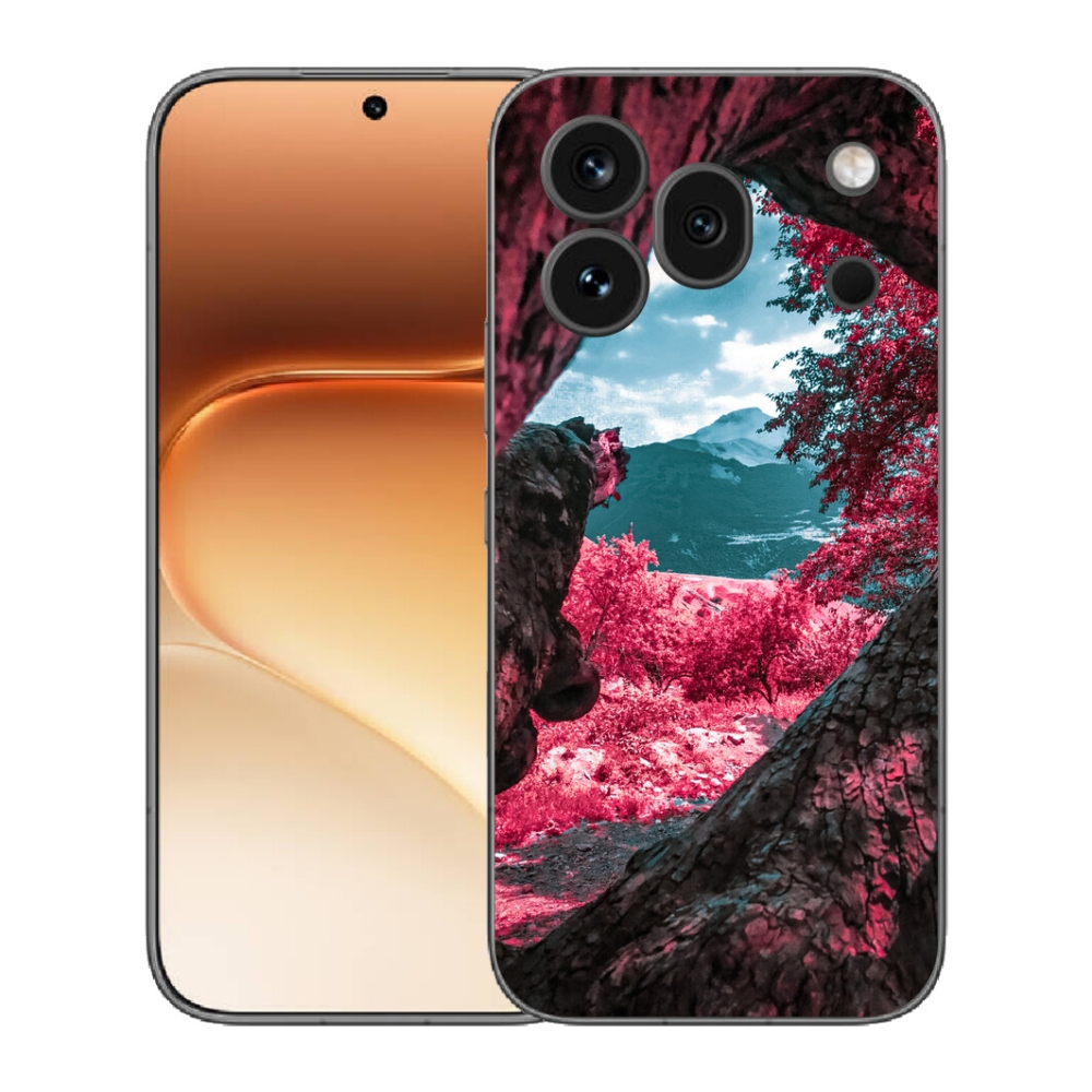 Gelový kryt mmCase na Honor 600 Pro - výhled na hory