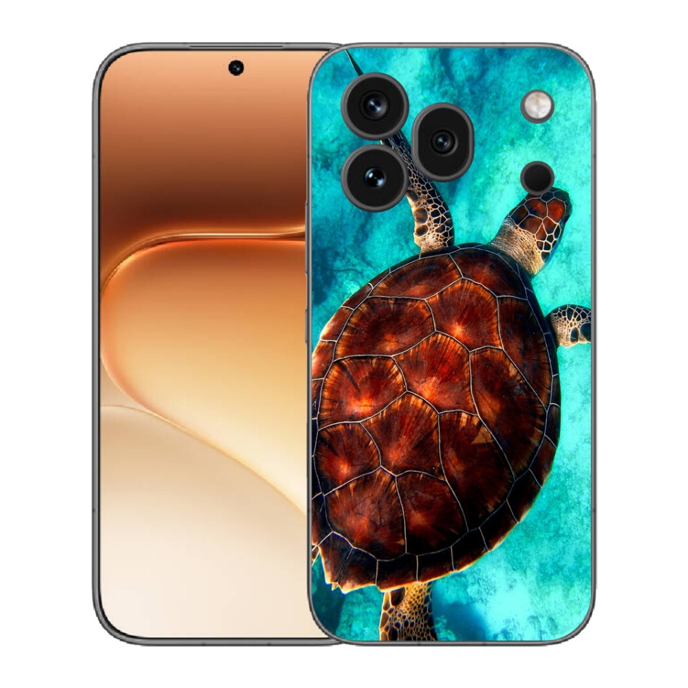 Gelový kryt mmCase na Honor 600 Pro - želva