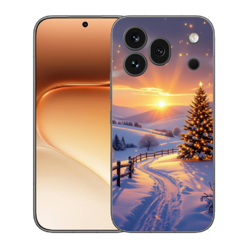 Gelový kryt mmCase na Honor 600 Pro - zimní krajina