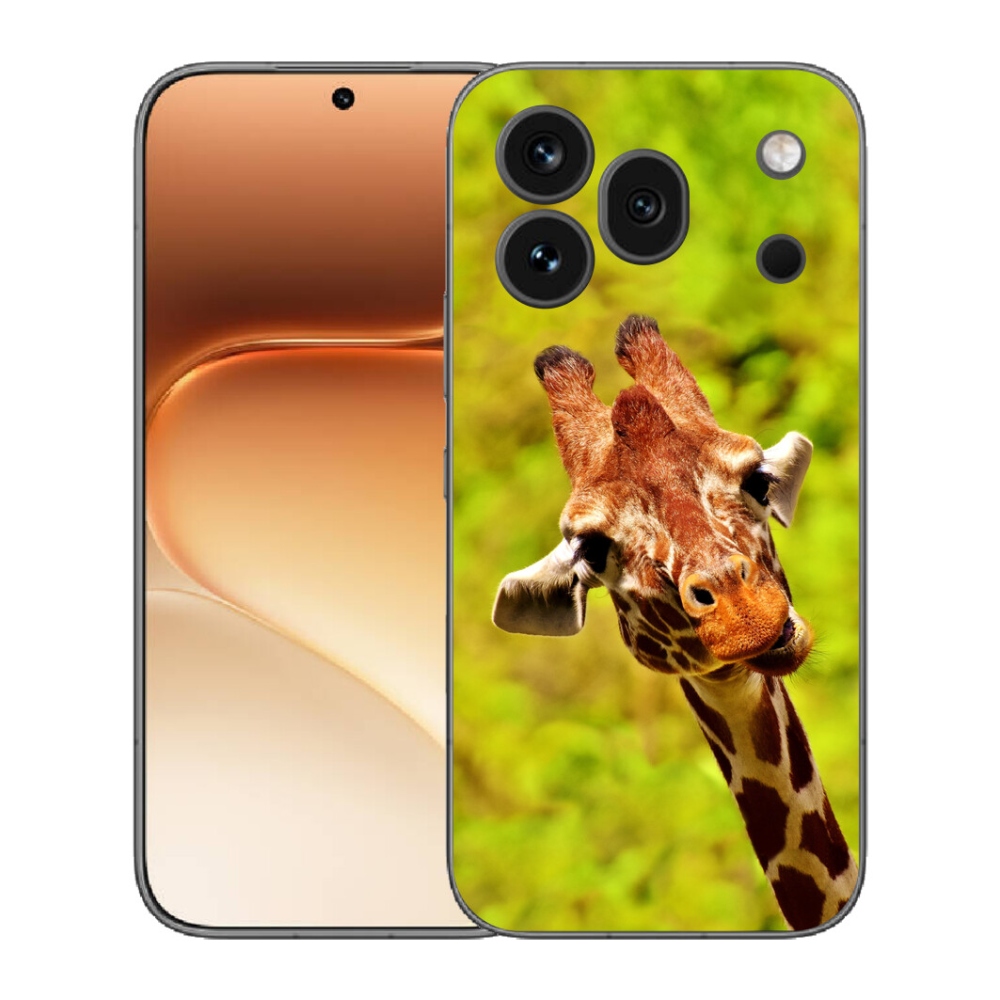 Gelový kryt mmCase na Honor 600 Pro - žirafa