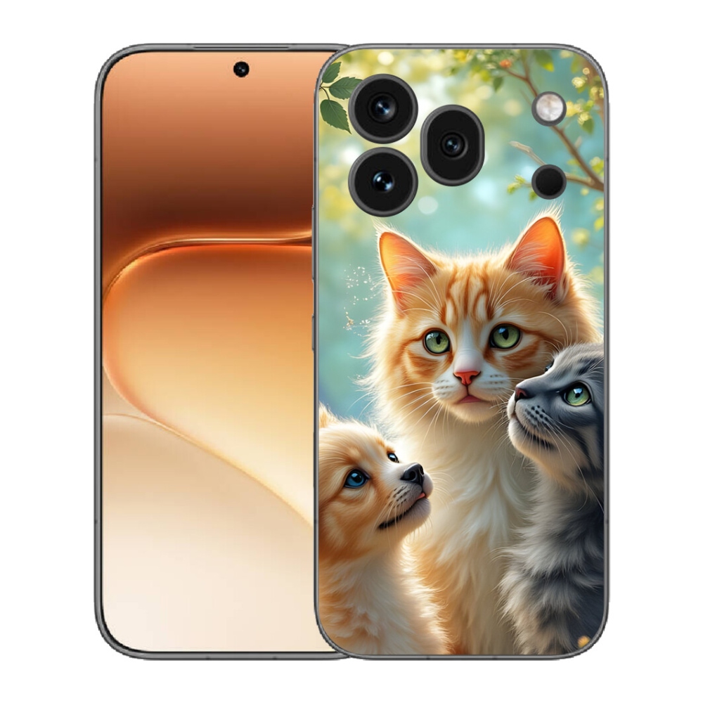 Gelový kryt mmCase na Honor 600 Pro - zvířecí přátelství 2