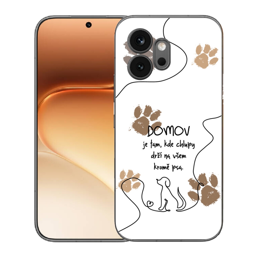 Gelový kryt mmCase na Honor 600 - psí motiv bílé pozadí