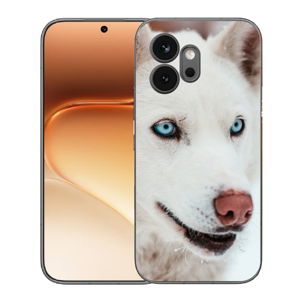 Gelový kryt mmCase na Honor 600 - psí pohled